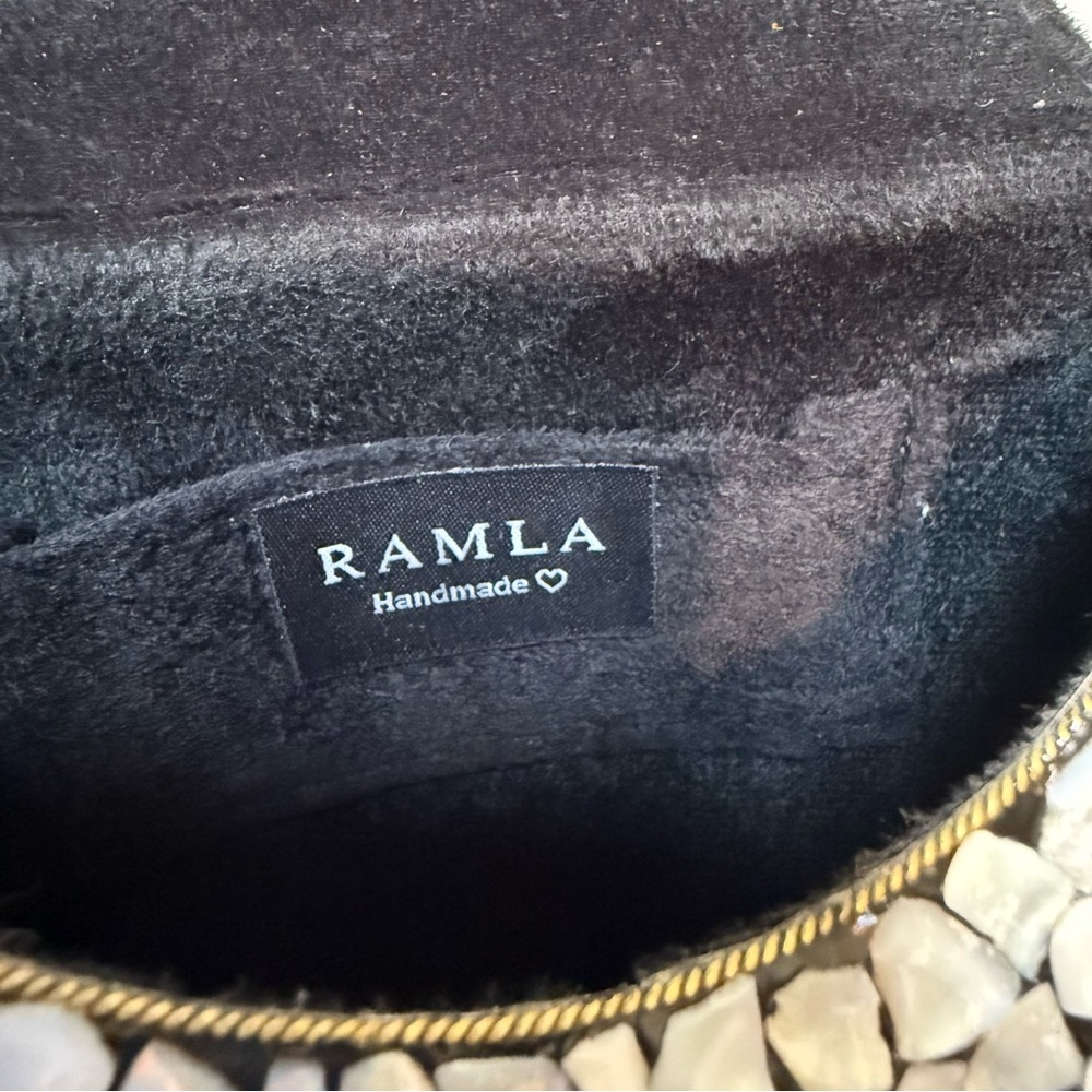 RAMLA Handmade Mosaic Clutch Shoulder Bag - Picture 9 of 9